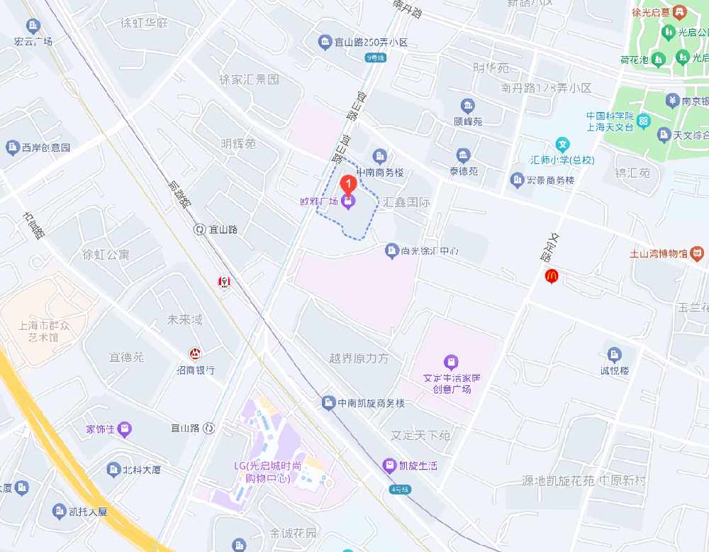 上海鲁艺家居地图